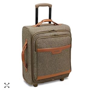 Hartmann Tweed Upright Rolling Wheeled Carry-On Mobile Traveler Expandable 20”